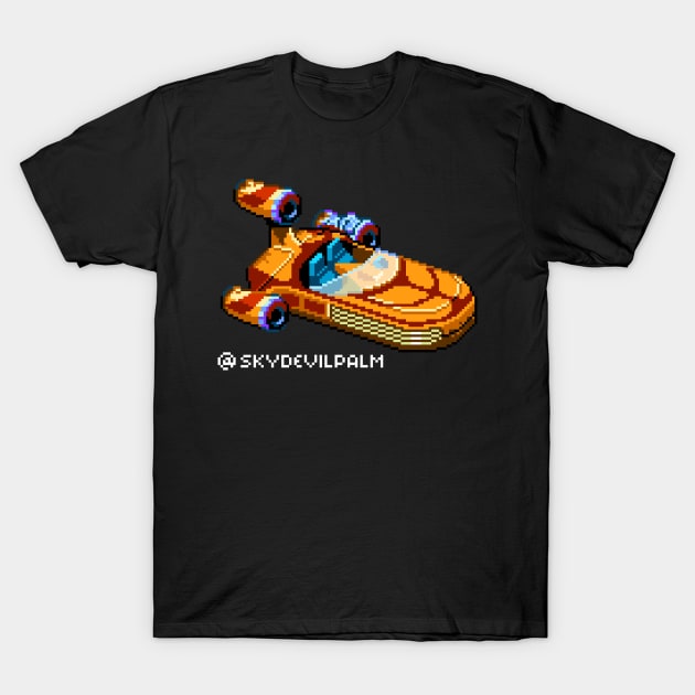 Land Speeder T-Shirt by Skydevilpalm